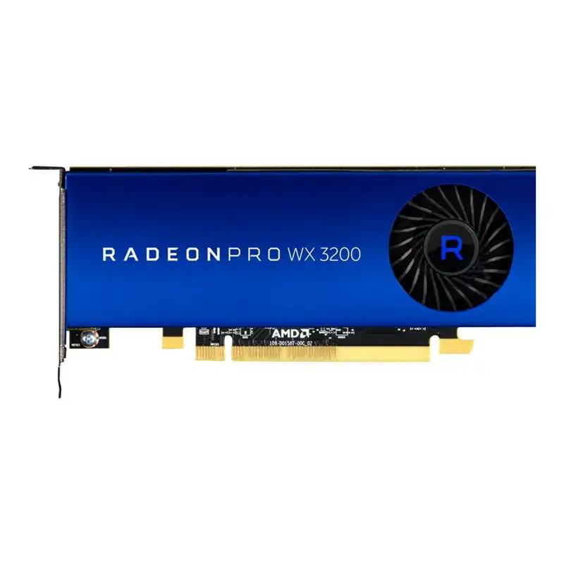 AMD Radeon Pro WX 3200 - Carte graphique - Radeon Pro WX 3200 - 4 Go GDDR5 - PCIe 3.0 x16 profil bas - 4... (100-506115)_1